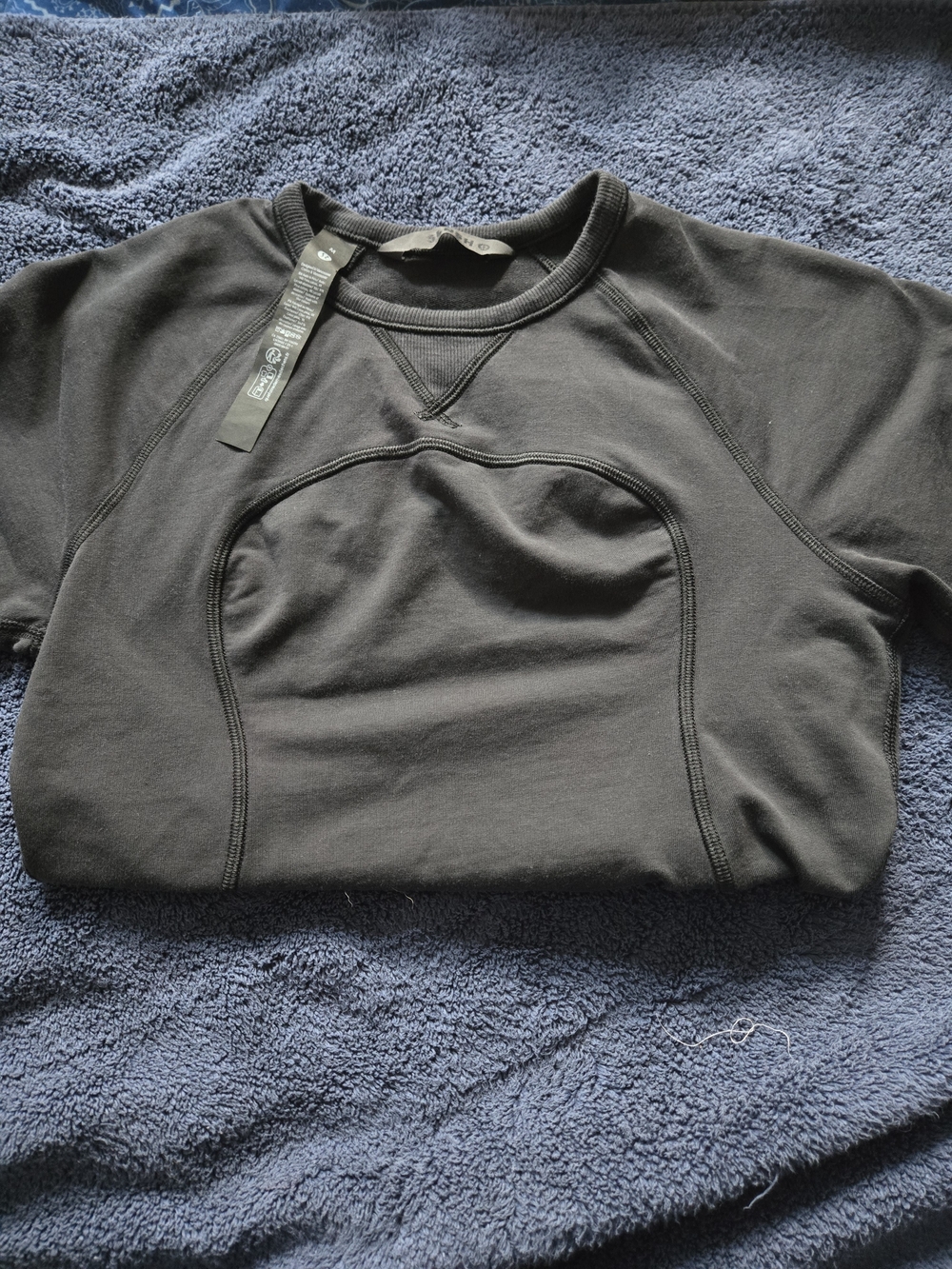 Lululemon Swiftly Tech Black Short Sleeve Shirt — Size M